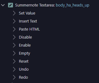 Setting A Summernote Field Value From A Pageflow Need Help Wappler