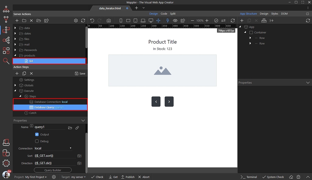 Loop Through Database Records with the Data Iterator Component - Server ...