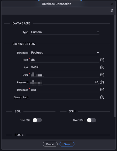 db connection