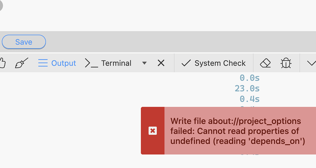 Save error when changed web service name in docker compose file - Need ...