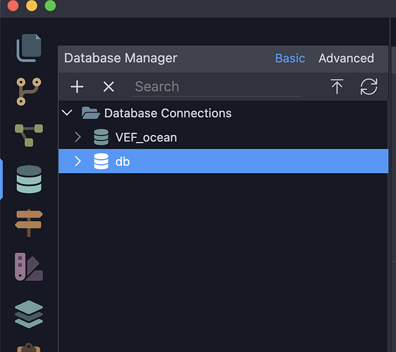 DB manager