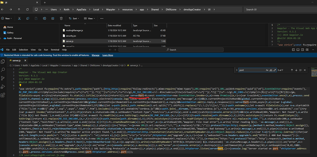 Small Feature Request: the ability to specify a fixed port for preview ...