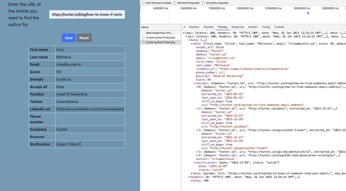 arrayformatData