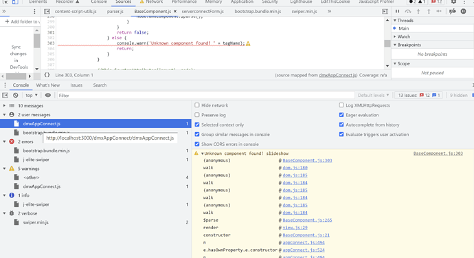 slideshow_console