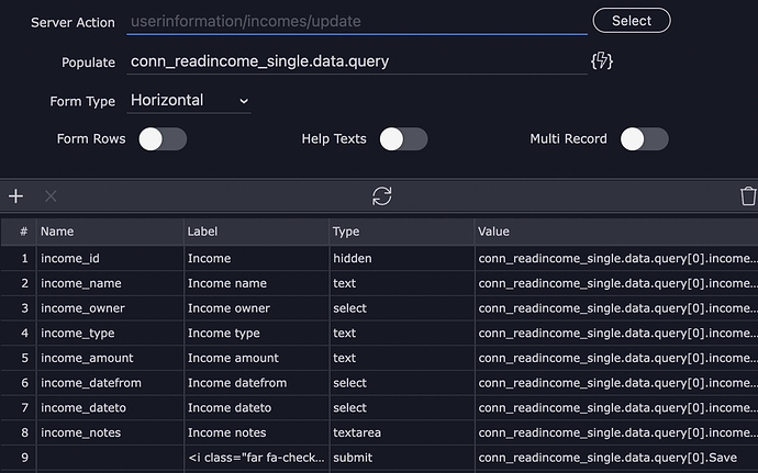 Dynamic select within a database table - Wappler General - Wappler ...