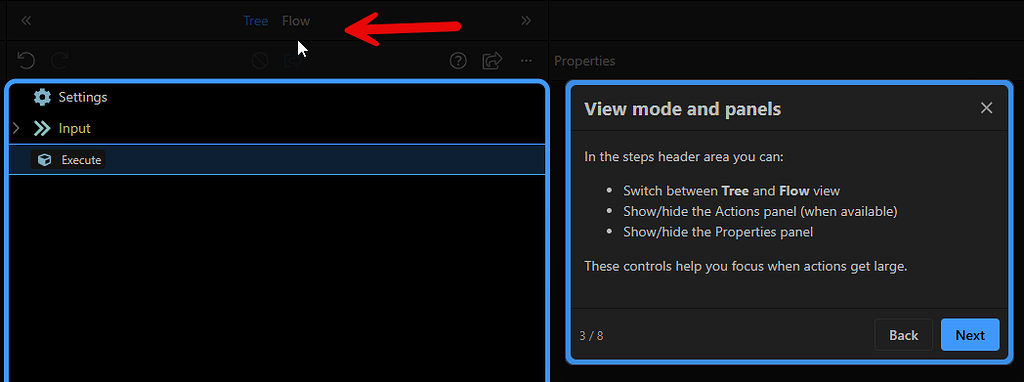 Tour: Steps header not highlighted - Bugs - Wappler Community