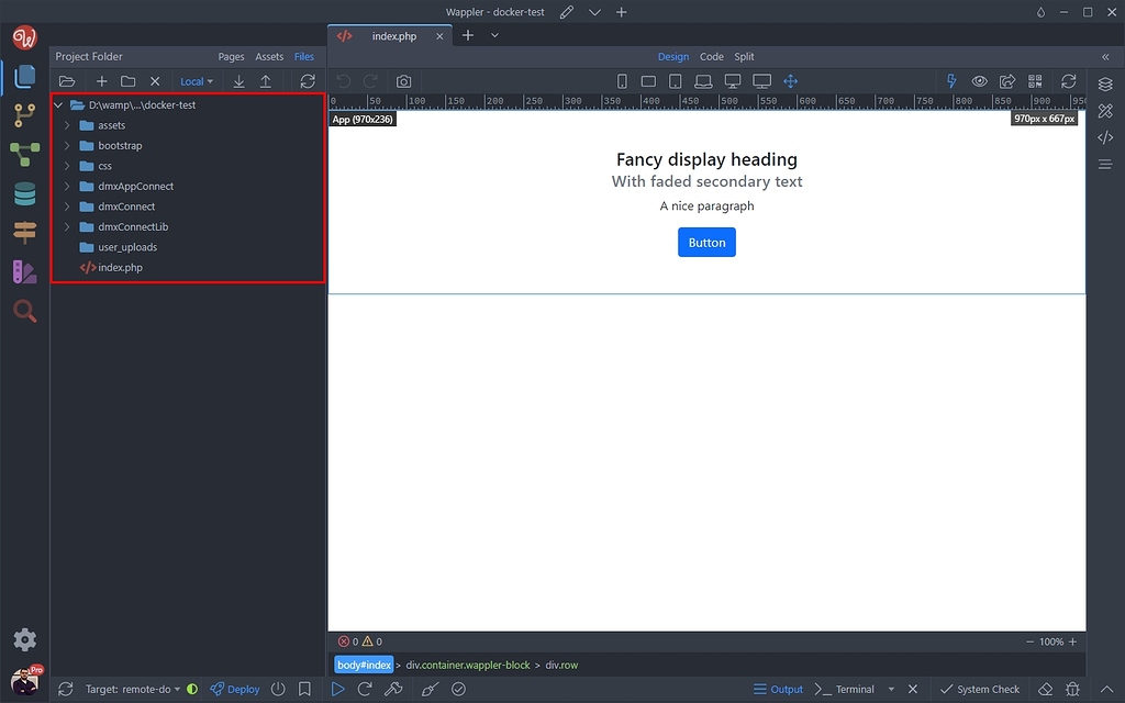 Remote File Manager for Docker - Hosting and Cloud Platforms - Wappler ...