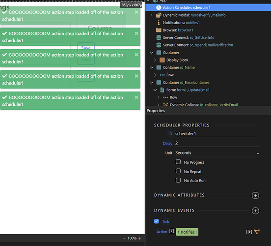 Action Scheduler not working - Need Help - Wappler Community