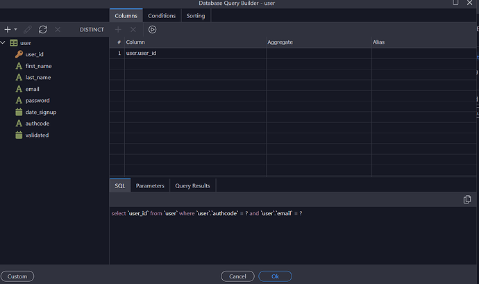 Query not working - Need Help - Wappler Community