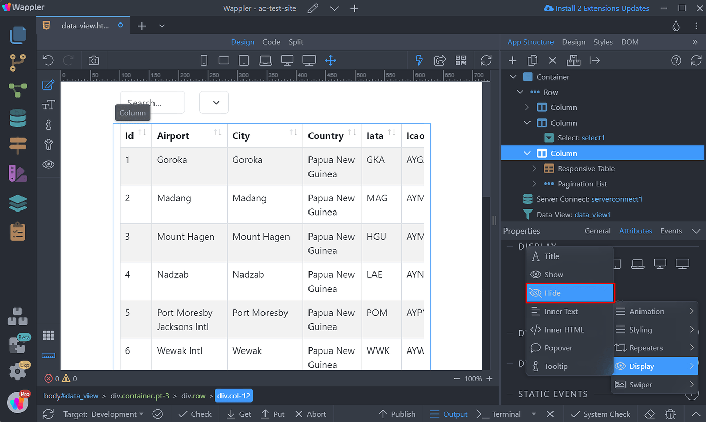 Using the New Visual Expression Builder - How-to Guides - Wappler Community