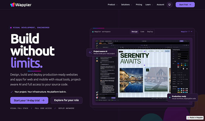 Wappler website