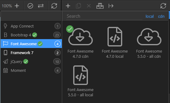 REVIEW: Font Awesome 4 & 5 integration in Wappler - Request For ...