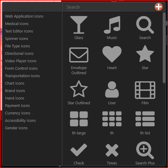 Font Awesome : toggle to show more icons in view - Feature Request ...
