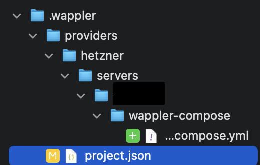 Wappler Resource Manager folders