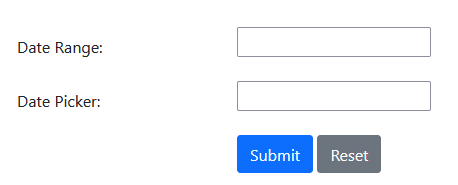 Date Range and Picker Values do not Reset on Form - Need Help - Wappler ...