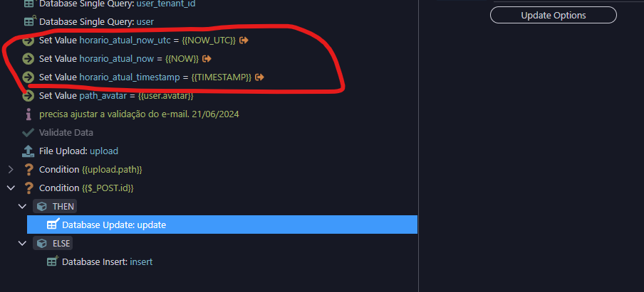 Server action date/time - Need Help - Wappler Community