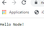 hello node