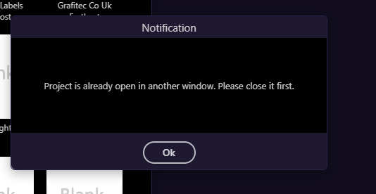 Project is already open - Need Help - Wappler Community