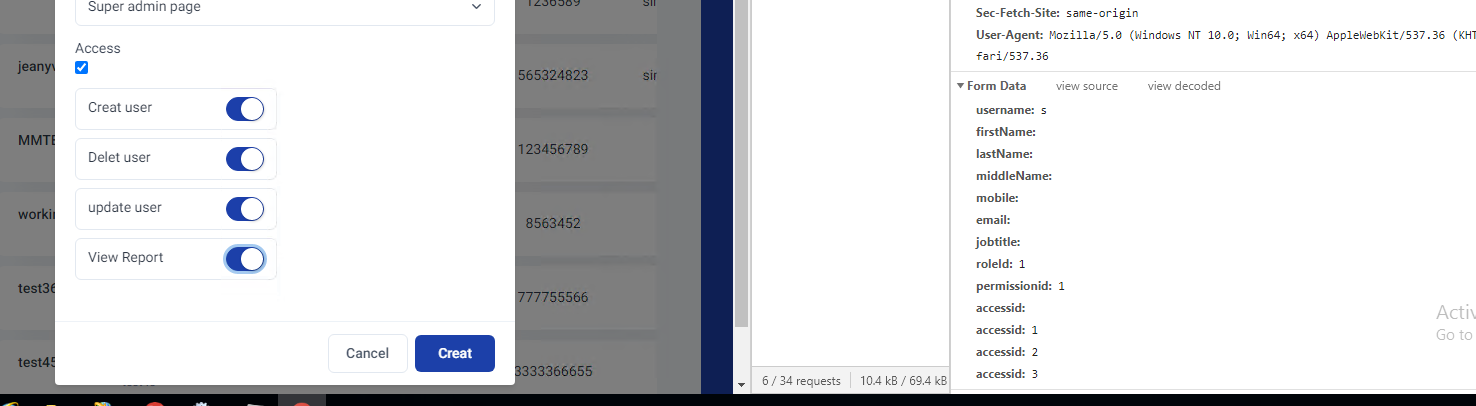 I am trying to insert this data into the database but it giving me ...
