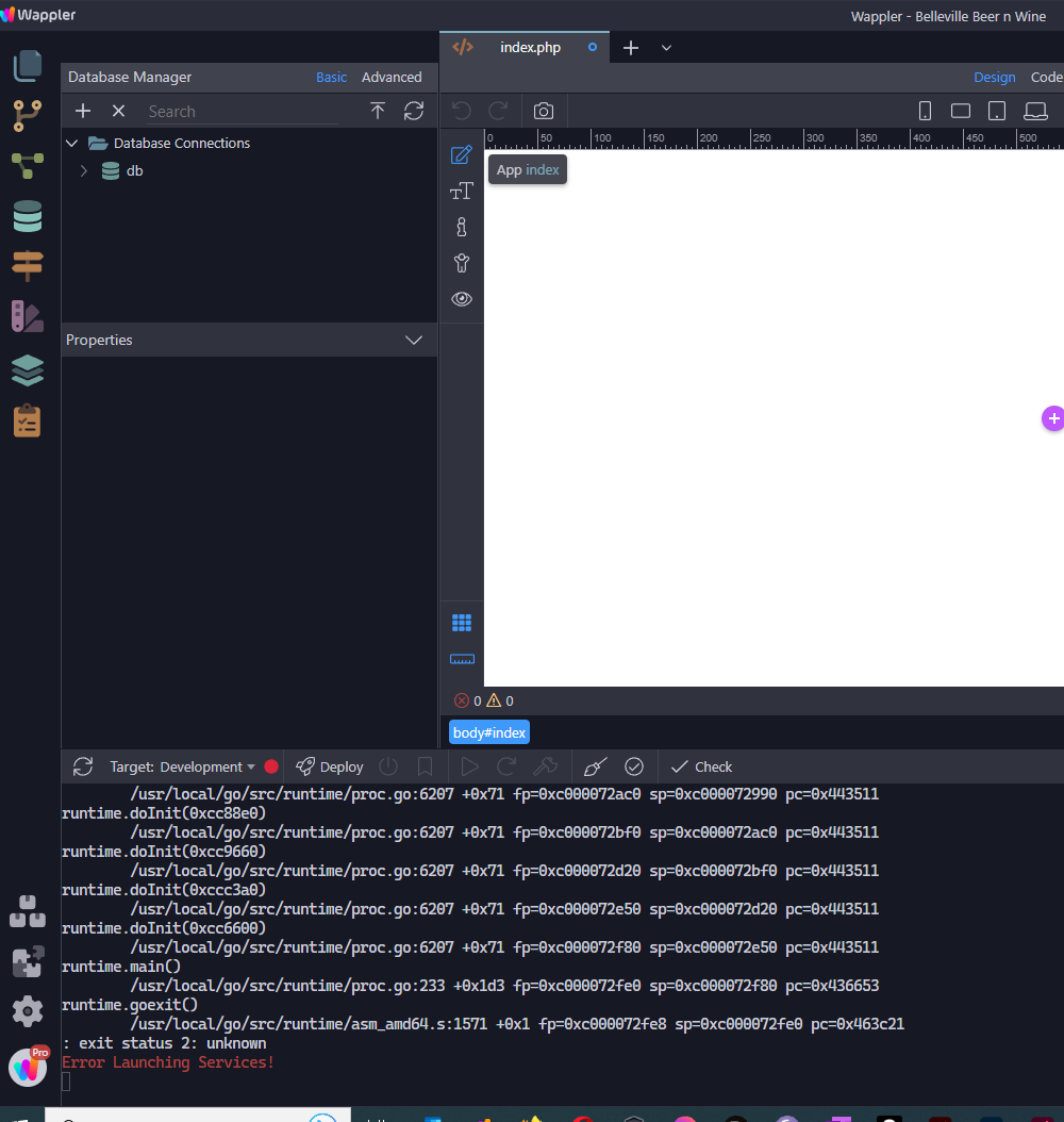 Docker crash - Need Help - Wappler Community