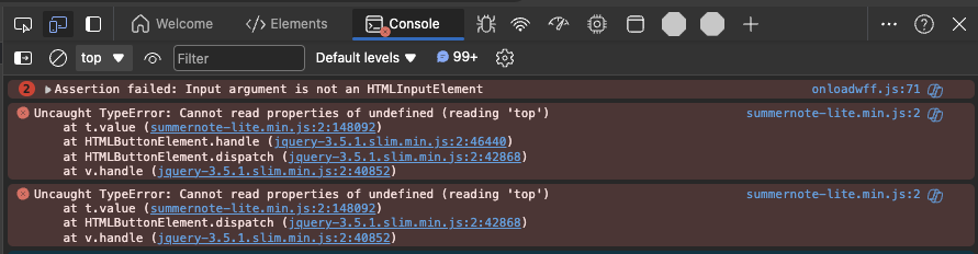 Summernote component not found in Bootstrap 5 - Page 2 - Bugs - Wappler ...
