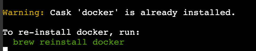 mac m1 brew install docker