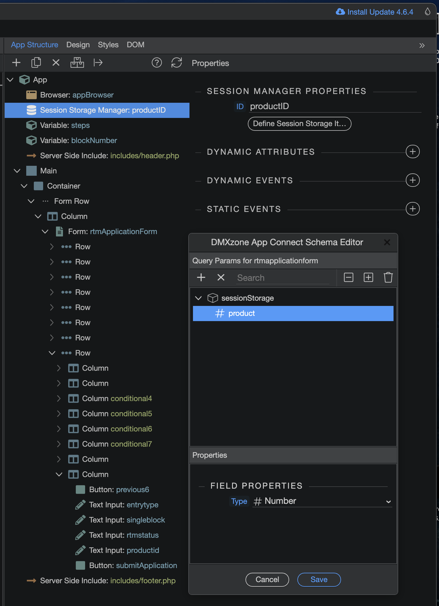 Using sessions issue - Need Help - Wappler Community