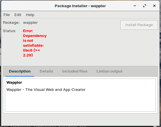 Wappler-cant-install