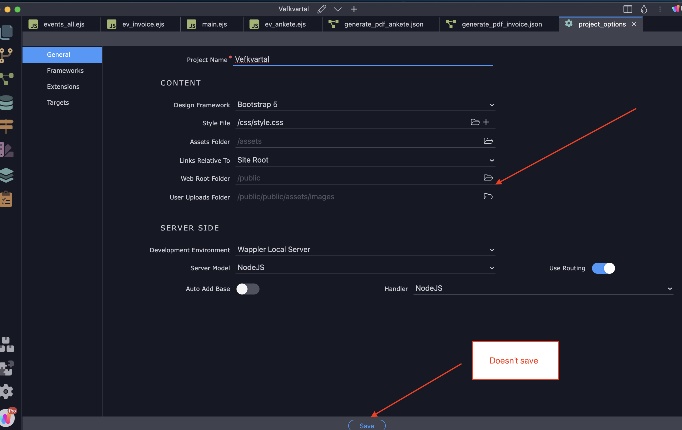 Can't set correct path for files - Need Help - Wappler Community