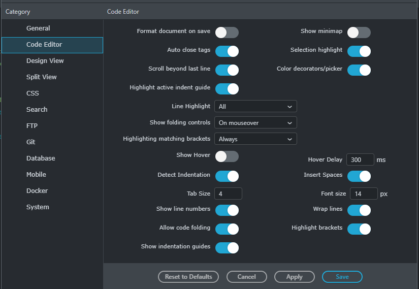 Is there a settings redesign in roadmap for version 7? - Wappler ...