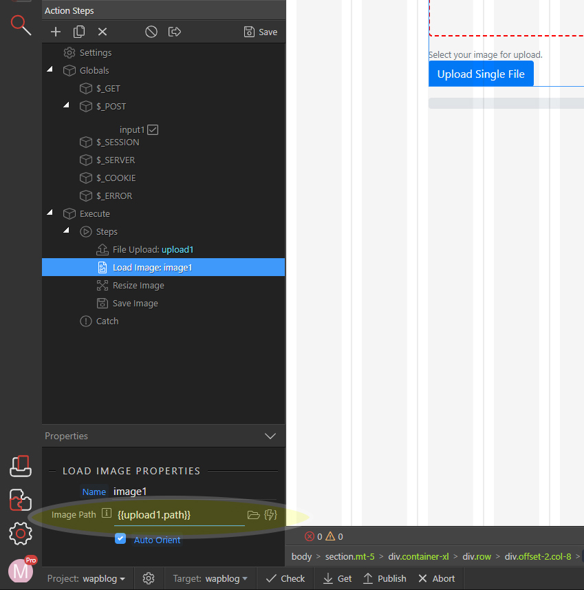 save wideimage to database save wideimage to database